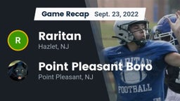 Recap: Raritan  vs. Point Pleasant Boro  2022