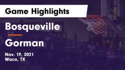 Bosqueville  vs Gorman  Game Highlights - Nov. 19, 2021
