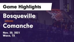 Bosqueville  vs Comanche  Game Highlights - Nov. 20, 2021