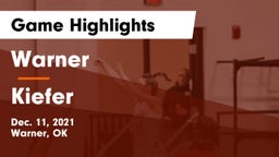 Warner  vs Kiefer  Game Highlights - Dec. 11, 2021