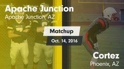 Matchup: Apache Junction vs. Cortez  2016