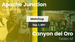 Matchup: Apache Junction vs. Canyon del Oro  2017