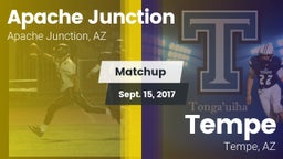 Matchup: Apache Junction vs. Tempe  2017