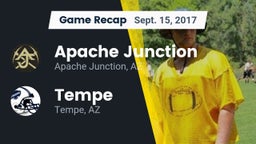 Recap: Apache Junction  vs. Tempe  2017