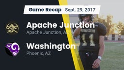 Recap: Apache Junction  vs. Washington  2017