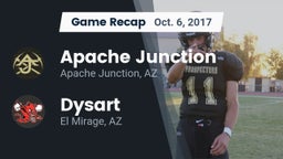 Recap: Apache Junction  vs. Dysart  2017