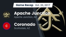 Recap: Apache Junction  vs. Coronado  2017