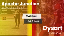 Matchup: Apache Junction vs. Dysart  2018