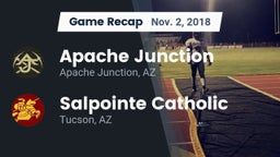 Recap: Apache Junction  vs. Salpointe Catholic  2018