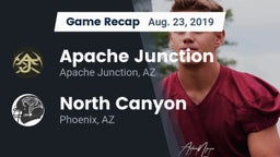 Recap: Apache Junction  vs. North Canyon  2019