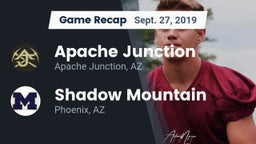 Recap: Apache Junction  vs. Shadow Mountain  2019