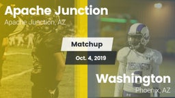 Matchup: Apache Junction vs. Washington  2019