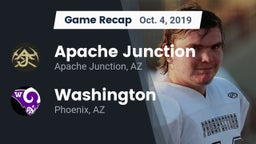 Recap: Apache Junction  vs. Washington  2019