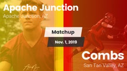 Matchup: Apache Junction vs. Combs  2019