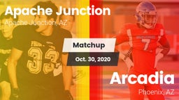 Matchup: Apache Junction vs. Arcadia  2020