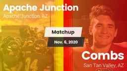 Matchup: Apache Junction vs. Combs  2020