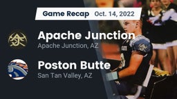 Recap: Apache Junction  vs. Poston Butte  2022