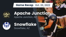Recap: Apache Junction  vs. Snowflake  2022