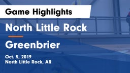 North Little Rock  vs Greenbrier  Game Highlights - Oct. 5, 2019