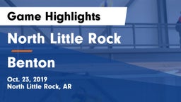 North Little Rock  vs Benton  Game Highlights - Oct. 23, 2019