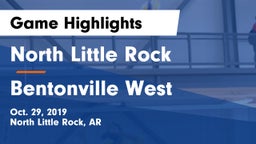 North Little Rock  vs Bentonville West  Game Highlights - Oct. 29, 2019