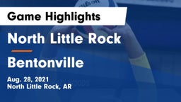North Little Rock  vs Bentonville  Game Highlights - Aug. 28, 2021