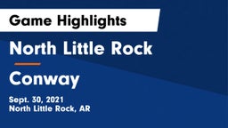 North Little Rock  vs Conway  Game Highlights - Sept. 30, 2021