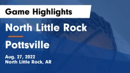 North Little Rock  vs Pottsville  Game Highlights - Aug. 27, 2022