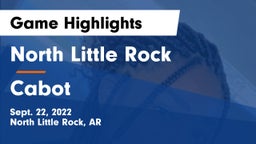 North Little Rock  vs Cabot  Game Highlights - Sept. 22, 2022