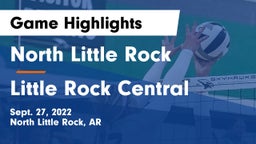 North Little Rock  vs Little Rock Central  Game Highlights - Sept. 27, 2022