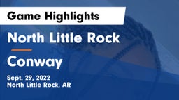 North Little Rock  vs Conway  Game Highlights - Sept. 29, 2022