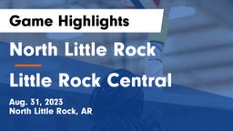 North Little Rock  vs Little Rock Central  Game Highlights - Aug. 31, 2023
