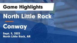 North Little Rock  vs Conway  Game Highlights - Sept. 5, 2023