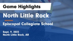 North Little Rock  vs Episcopal Collegiate School Game Highlights - Sept. 9, 2023