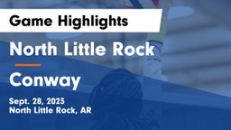 North Little Rock  vs Conway  Game Highlights - Sept. 28, 2023