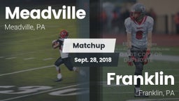 Matchup: Meadville High vs. Franklin  2018