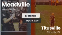 Matchup: Meadville High vs. Titusville  2020