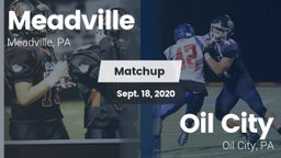 Matchup: Meadville High vs. Oil City  2020
