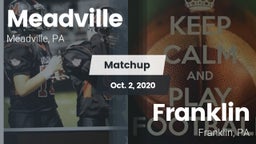 Matchup: Meadville High vs. Franklin  2020