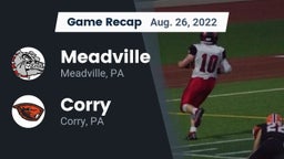 Recap: Meadville  vs. Corry  2022