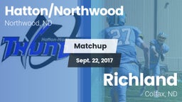 Matchup: Hatton/Northwood vs. Richland  2017