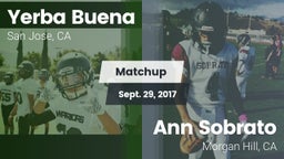 Matchup: Yerba Buena High vs. Ann Sobrato  2017