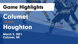Calumet  vs Houghton  Game Highlights - March 5, 2021