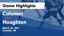 Calumet  vs Houghton  Game Highlights - March 20, 2021