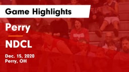 Perry  vs NDCL Game Highlights - Dec. 15, 2020