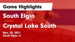 South Elgin  vs Crystal Lake South  Game Highlights - Nov. 20, 2021