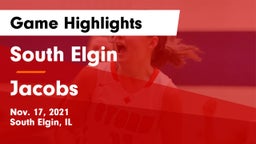 South Elgin  vs Jacobs  Game Highlights - Nov. 17, 2021