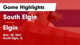 South Elgin  vs Elgin Game Highlights - Nov. 30, 2021