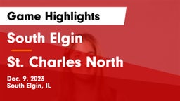 South Elgin  vs St. Charles North  Game Highlights - Dec. 9, 2023