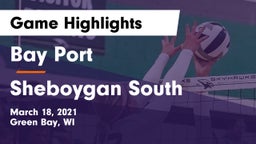 Bay Port  vs Sheboygan South  Game Highlights - March 18, 2021